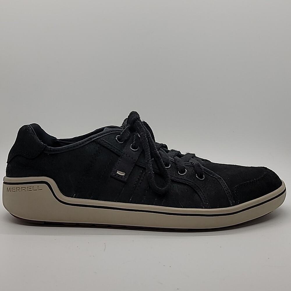 MERRELL sz7 Primer Suede Leather Lace Up Casual Shoes Select Grip - Picture 2 of 10